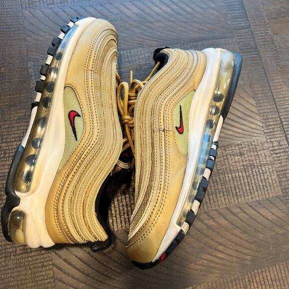 Nike air max 97 metallic gold women’s 7 - Picture 8 of 12